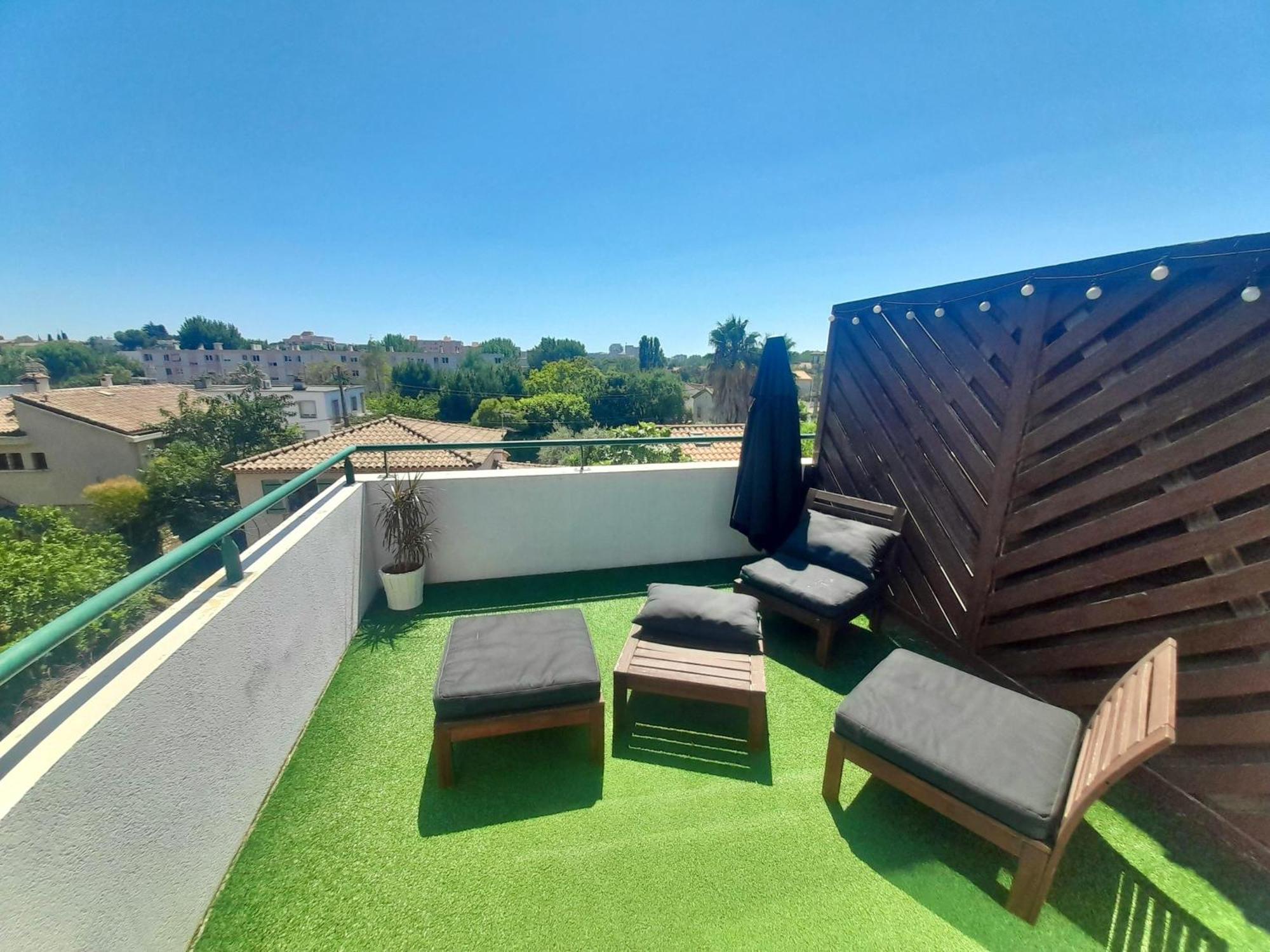 Ferienwohnung Terrasse De La Pompignane - T2 Lumineux Plein Sud Montpellier Exterior foto